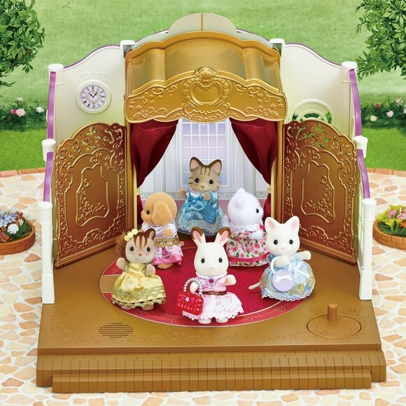 Calico Critters Ballet Theatre Japanese Packing Version w/1 Critter New in Box - Picture 7 of 16